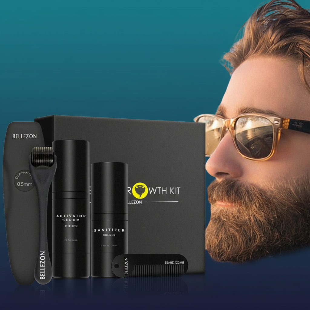 Beard Growth Liquid Beard Care Set